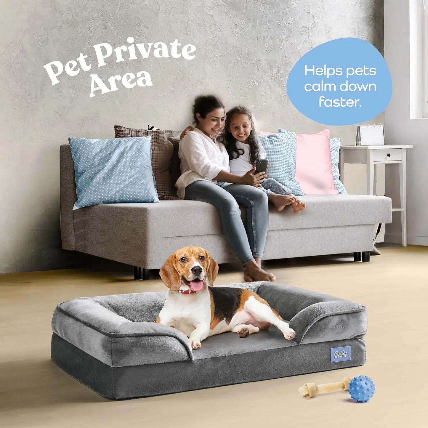 Comfortable, Breathable & Waterproof Orthopedic Dog Bed