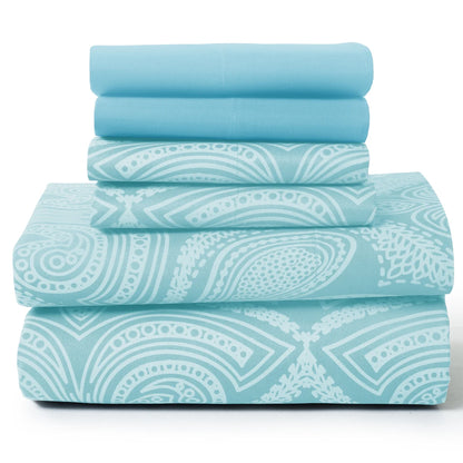 Microfiber, Wrinkle-Free, Luxurious Printed Bed Sheets
