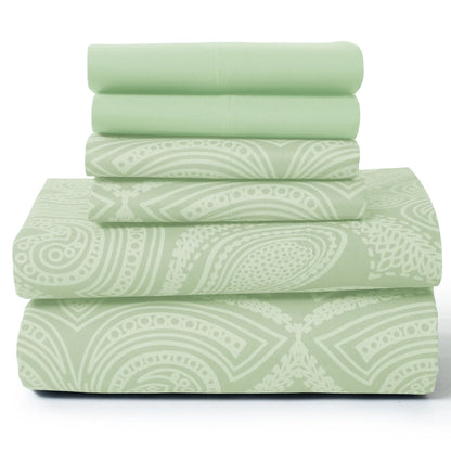 Microfiber, Wrinkle-Free, Luxurious Printed Bed Sheets