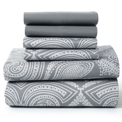 Microfiber, Wrinkle-Free, Luxurious Printed Bed Sheets