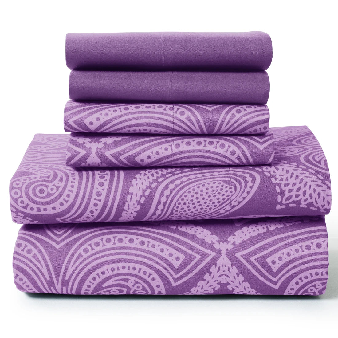 Microfiber, Wrinkle-Free, Luxurious Printed Bed Sheets