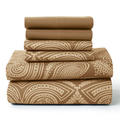 Microfiber, Wrinkle-Free, Luxurious Printed Bed Sheets