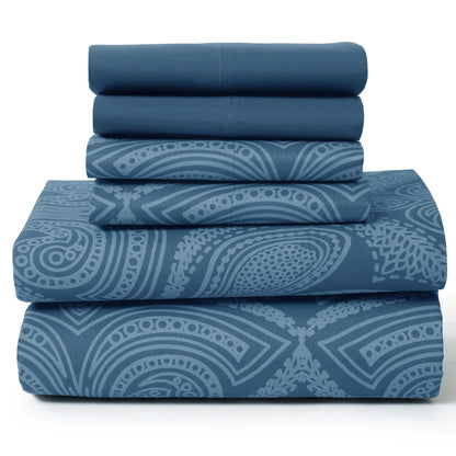 Microfiber, Wrinkle-Free, Luxurious Printed Bed Sheets