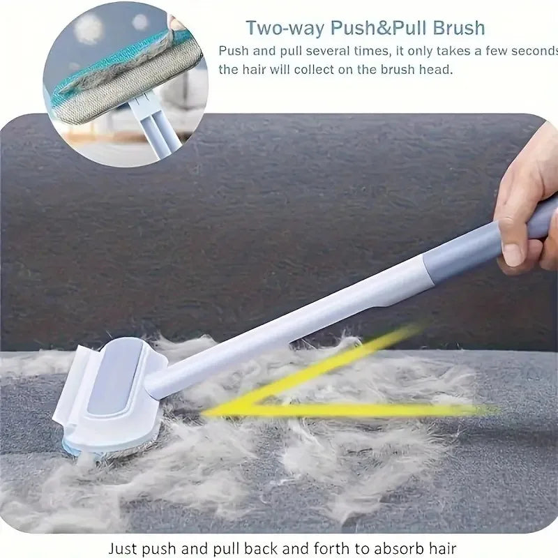 Reusable Pet Hair Remover Roller – Quick Clean for Couch, Carpet & Furniture