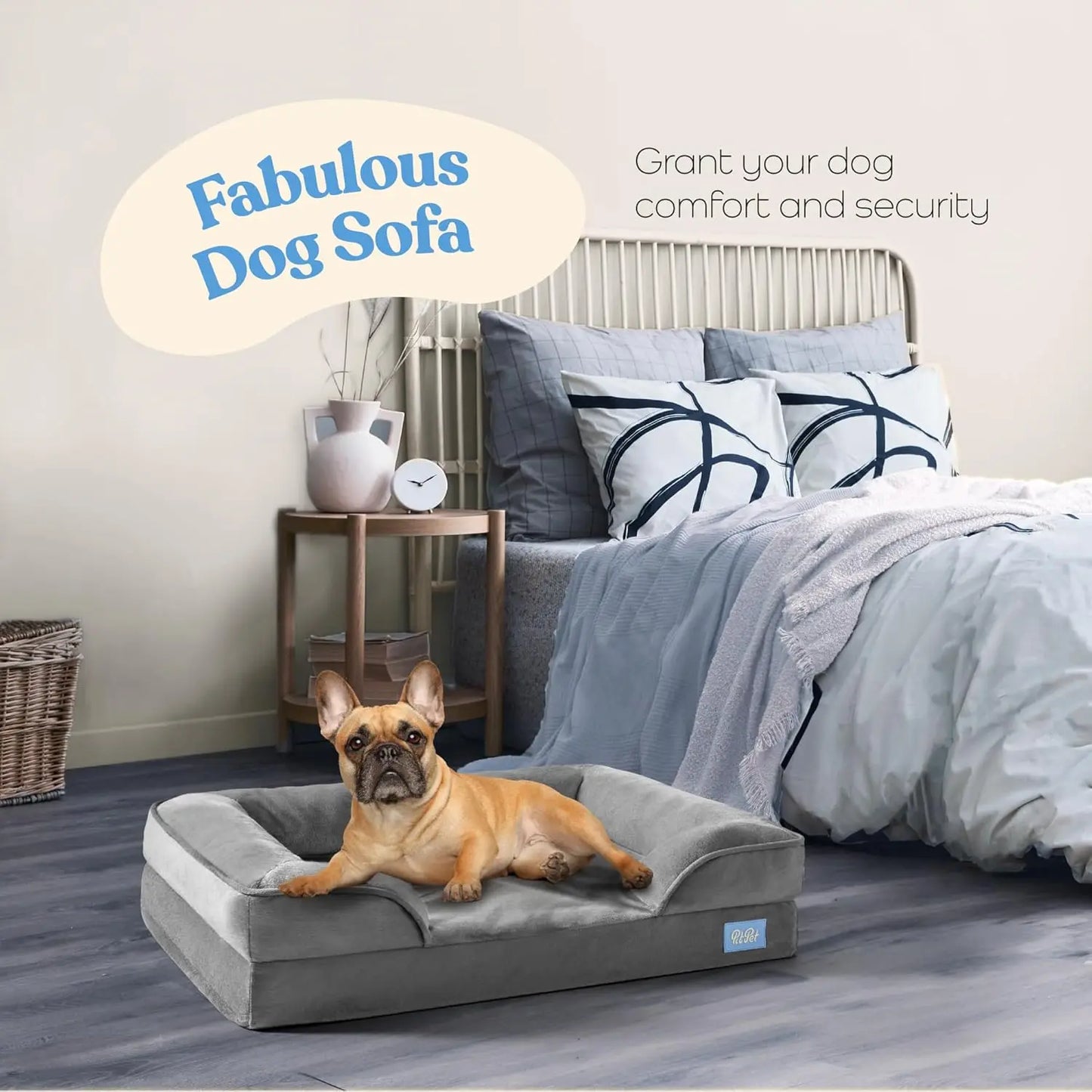 Comfortable, Breathable & Waterproof Orthopedic Dog Bed