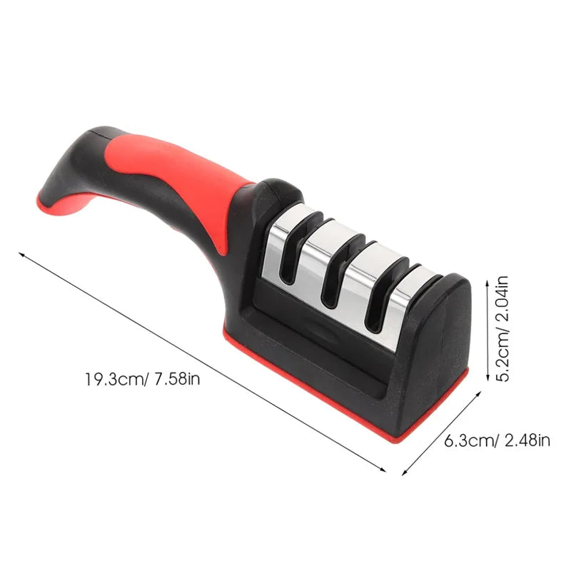 Non-Slip Base Sharpener for Quick Knife Sharpening