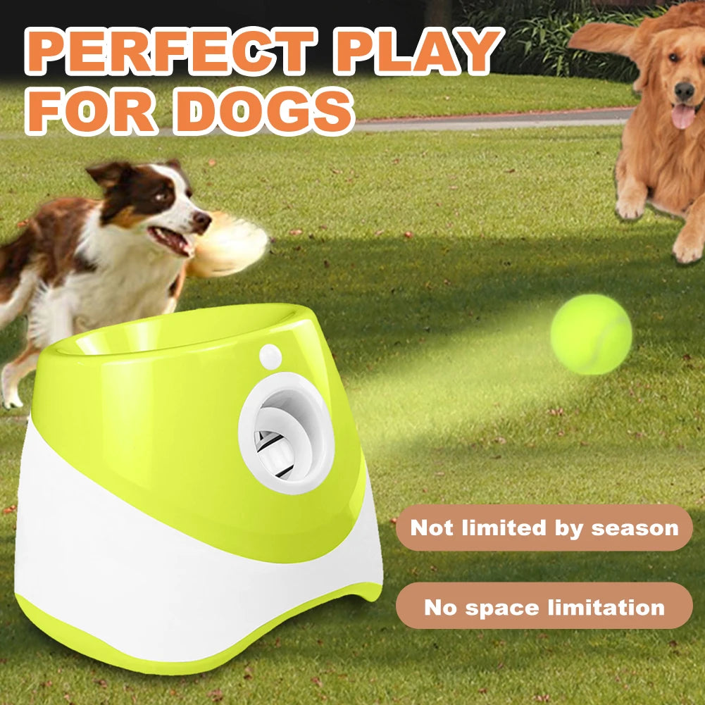 Dog Tennis Ball Automatic Launcher Pet Interactive