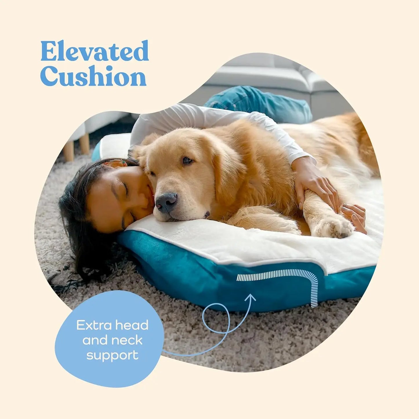 Comfortable, Breathable & Waterproof Orthopedic Dog Bed