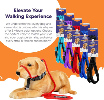 Red No-Pull Dog Leash  Easy Control