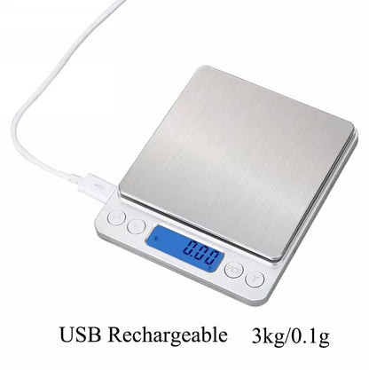 Digital Kitchen or Jewelry Scale  with LCD/Tare