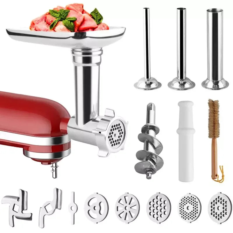Stainless Steel Grinder Attachment For KitchenAid  Mixer