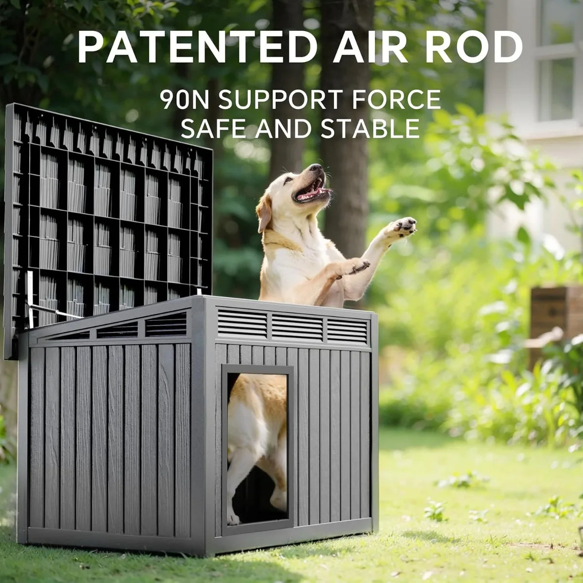 Waterproof Dog House for Small/Medium Dogs
