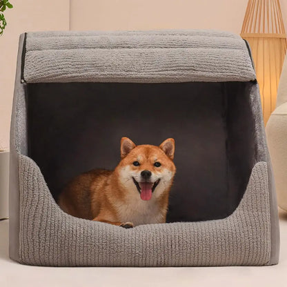 Dog Bed House with 30D Memory Sponge