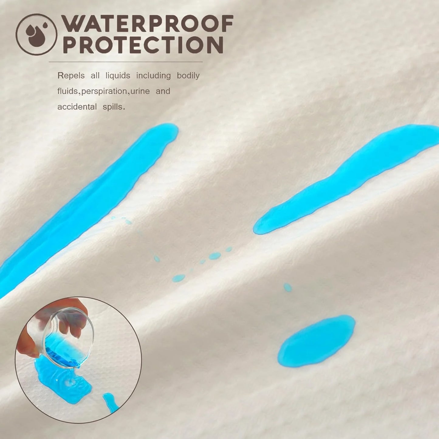3 Pieces Luxury Bamboo Fiber Bed Sheets