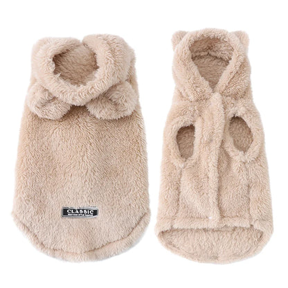 Soft Fleece Pet Dog Clothes Cute Hoodie