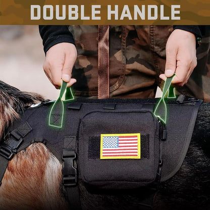 No-Pull Medium Tactical Dog Harness with Handle