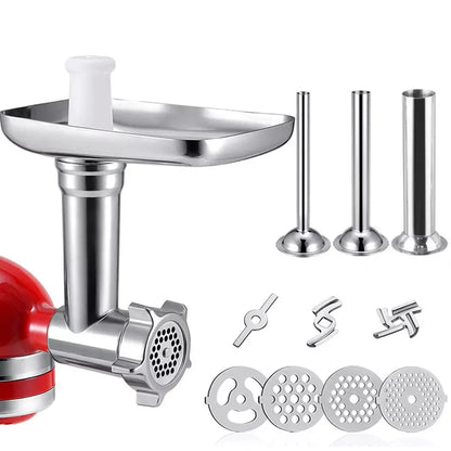 Stainless Steel Grinder Attachment For KitchenAid  Mixer
