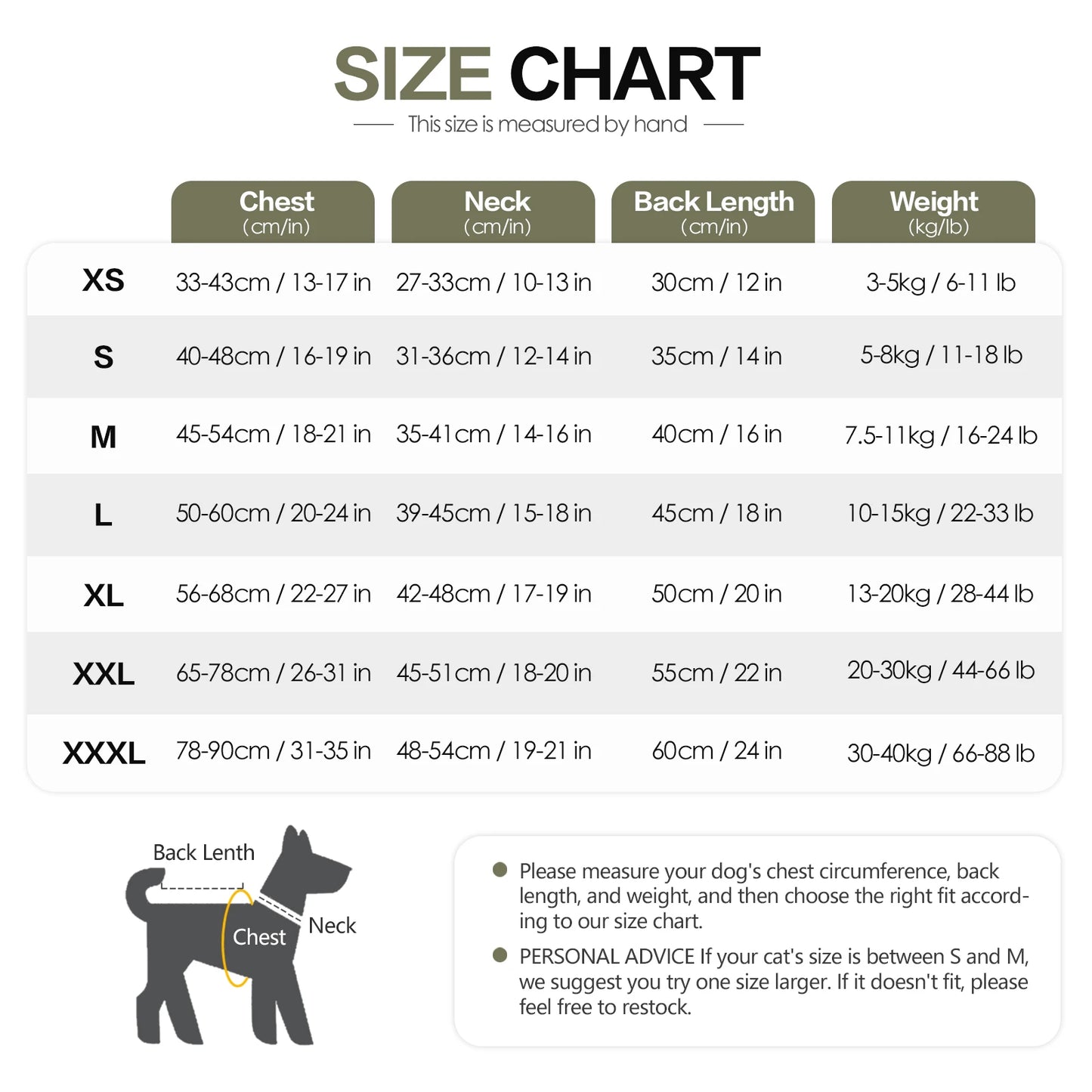 Anti Anxiety Vest for Dogs and Cats