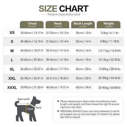 Anti Anxiety Vest for Dogs and Cats