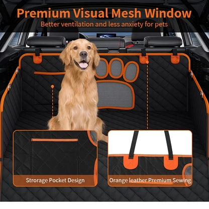 Heavy Duty Hammock Pet Rear Seat Cover