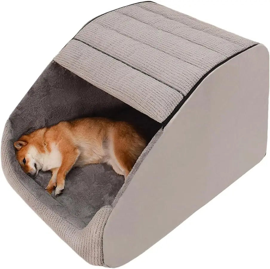 Dog Bed House with 30D Memory Sponge