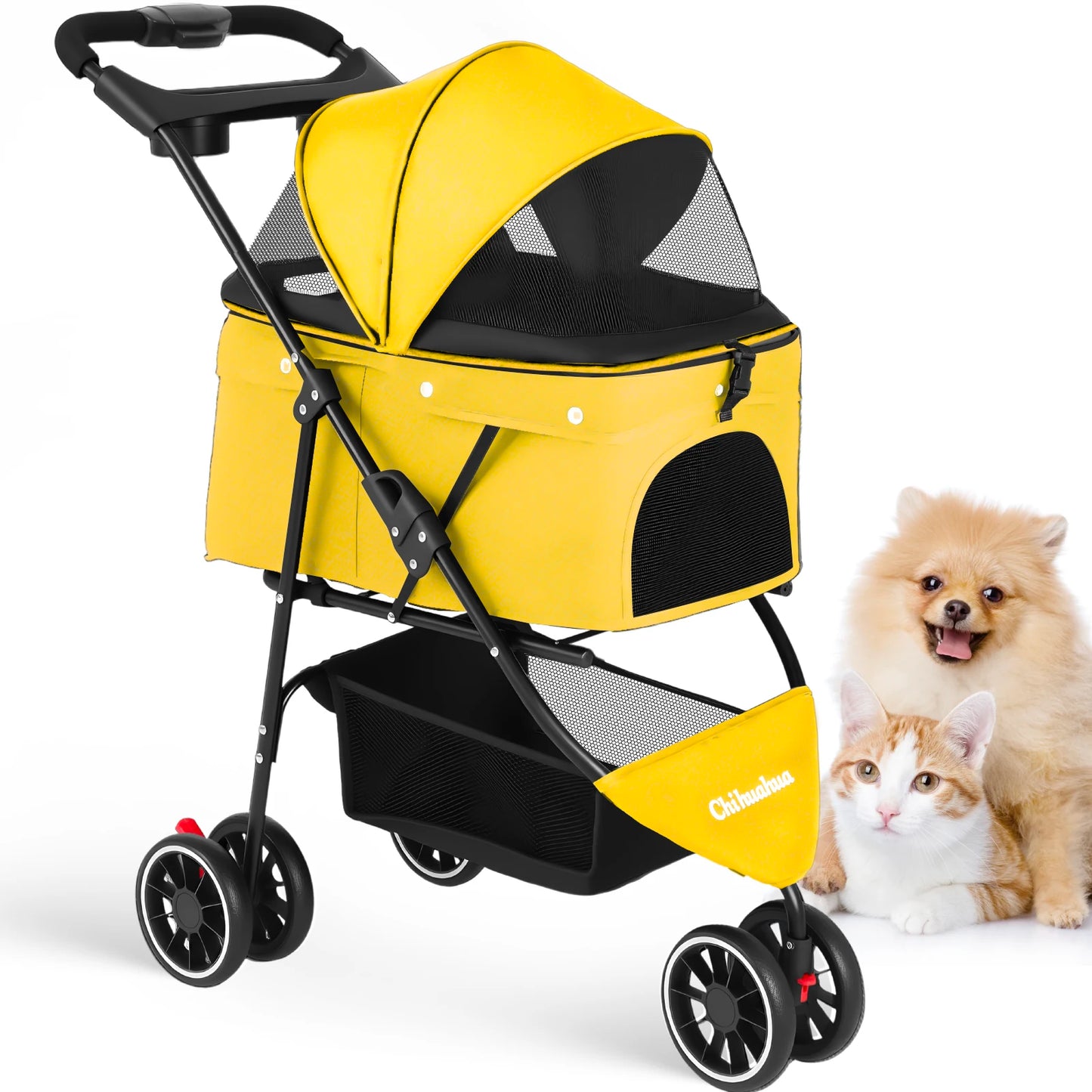 Portable Travel Foldable Dog Cat Carrier Strolling