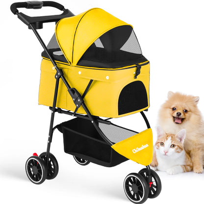 Portable Travel Foldable Dog Cat Carrier Strolling