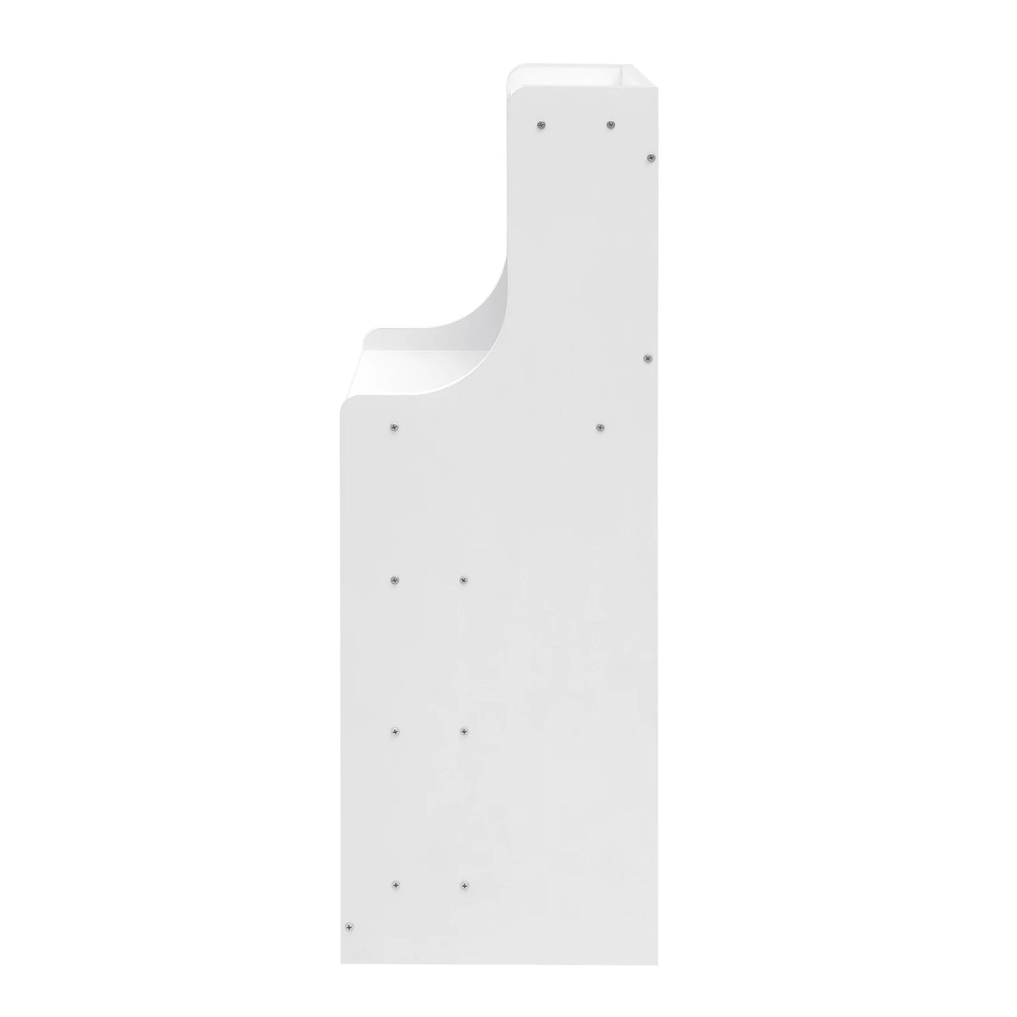 White Nightstands Bedside Table with 3 Drawers
