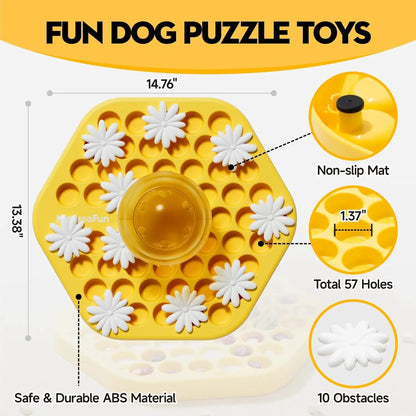 Dog Puzzle Feeder Toys for IQ Training