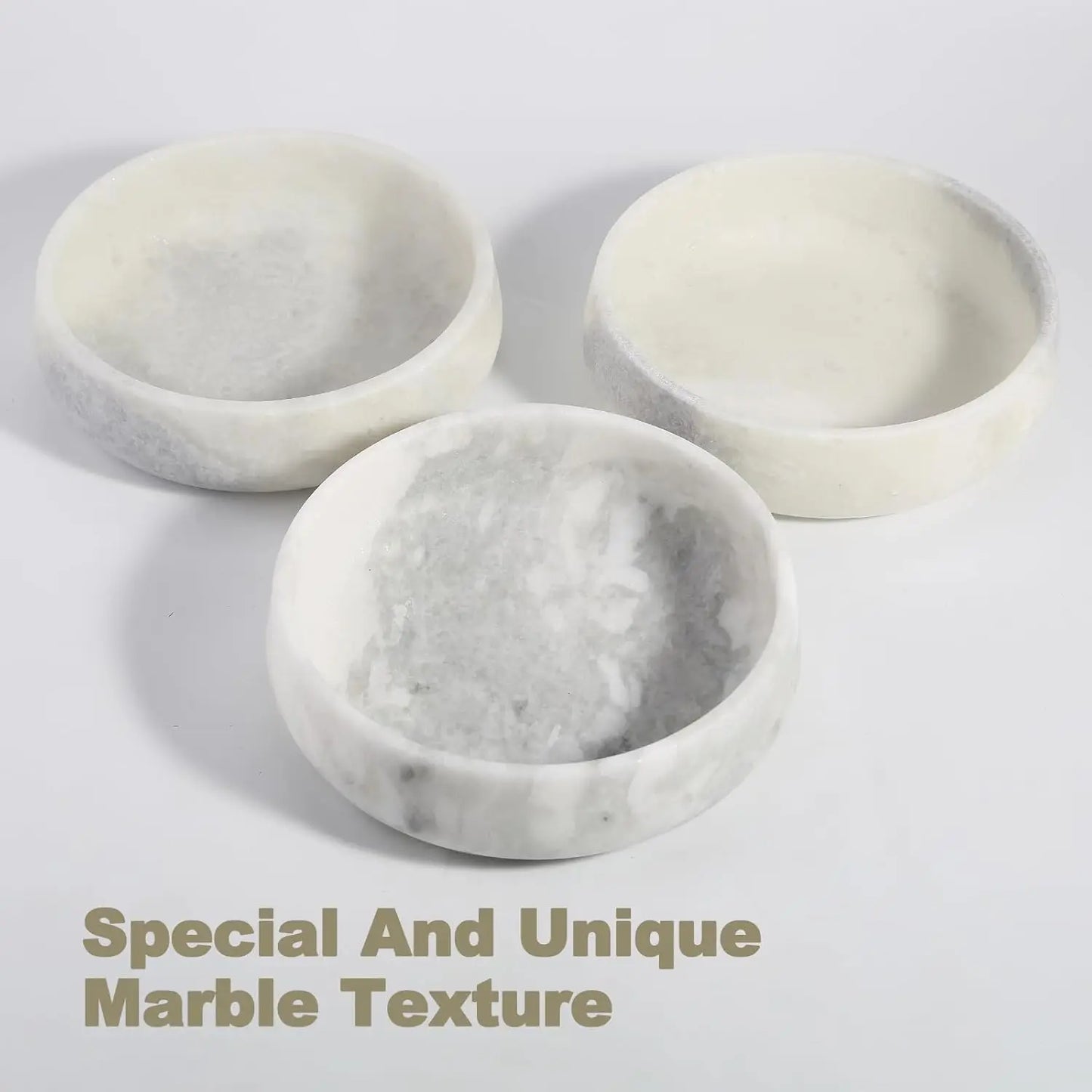 Heavy Duty Large Non-Slip Marble Dog Bowl