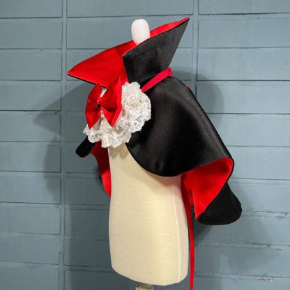 Halloween Vampire Cape Pet Clothes Outfits Holiday