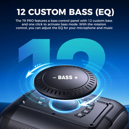 W-KING 250W PEAK Large Bluetooth Speaker Wireless