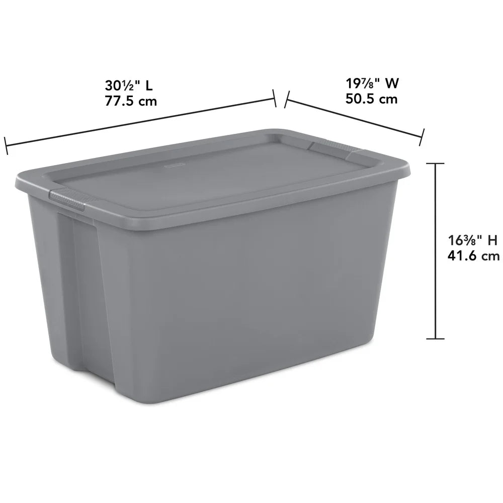 Extra Large Plastic Storage Bin with Lid