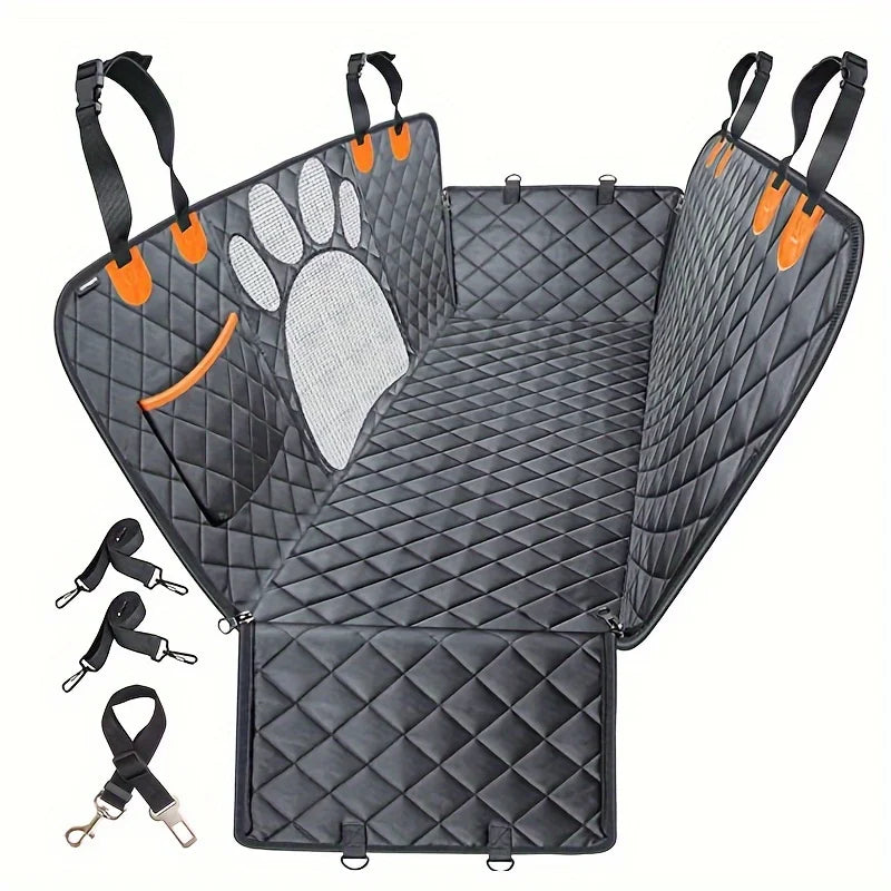 Heavy Duty Hammock Pet Rear Seat Cover