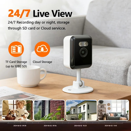 Security Camera with Motion Tracking for Pet
