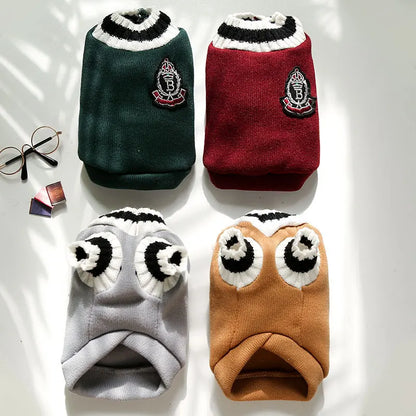 Preppy Style Pet Dog and Cat Clothing