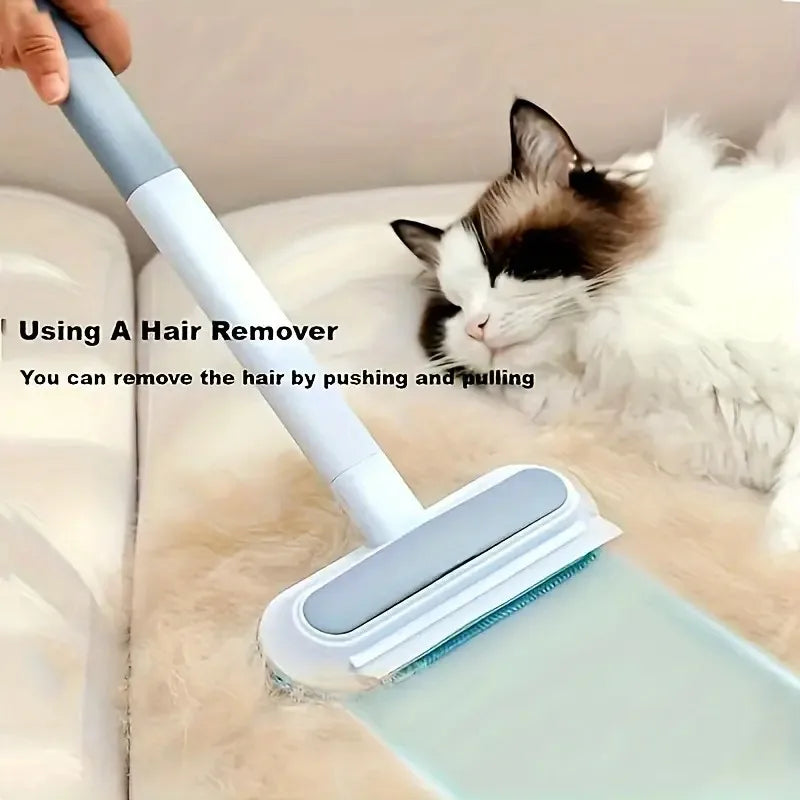 Reusable Pet Hair Remover Roller – Quick Clean for Couch, Carpet & Furniture