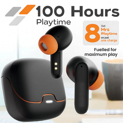 TWS Wireless Earphones Bluetooth Dual Microphone Noise Cancelling