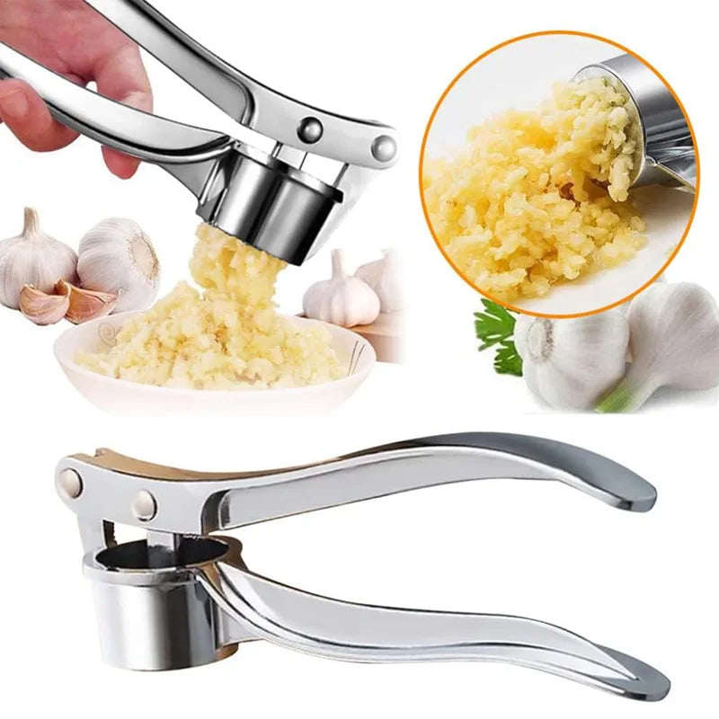 Dual-Use Garlic Press & Nut Cracker