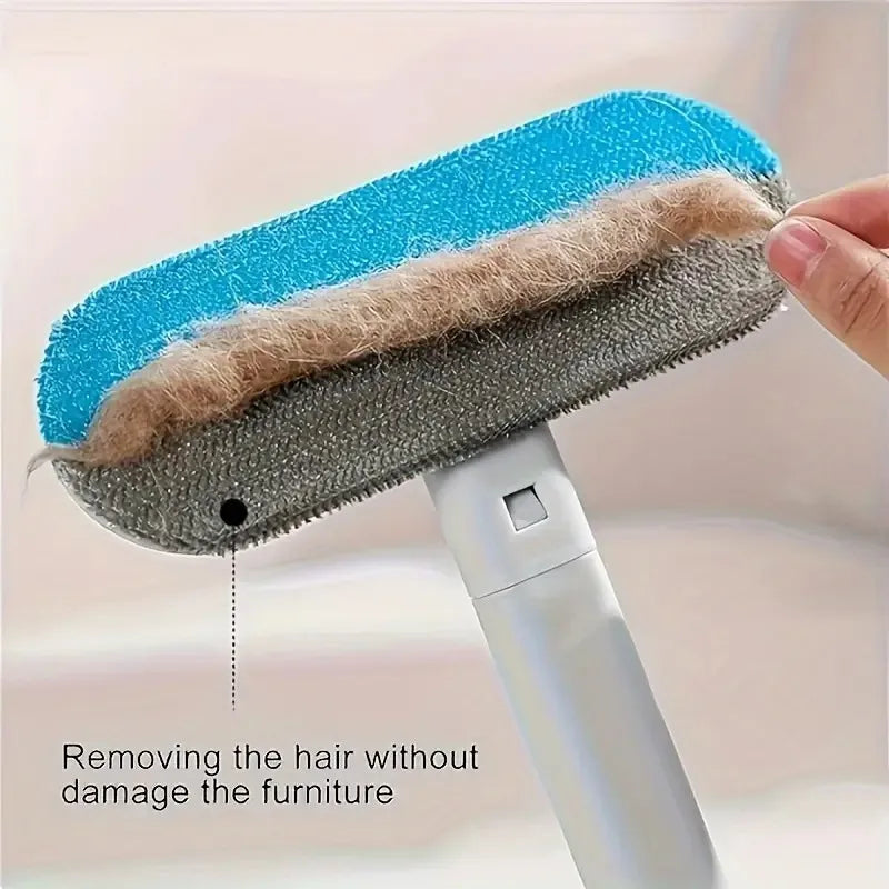 Reusable Pet Hair Remover Roller – Quick Clean for Couch, Carpet & Furniture
