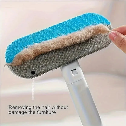 Reusable Pet Hair Remover Roller – Quick Clean for Couch, Carpet & Furniture