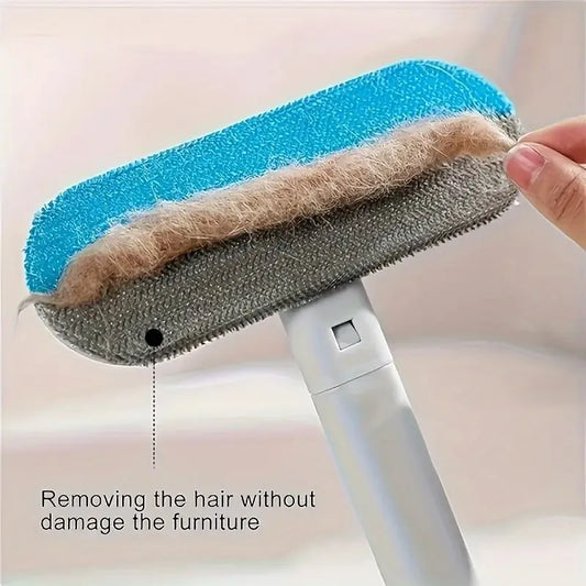 Reusable Pet Hair Remover Roller – Quick Clean for Couch, Carpet & Furniture