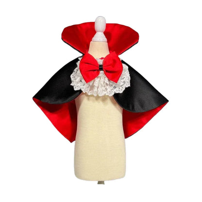 Halloween Vampire Cape Pet Clothes Outfits Holiday