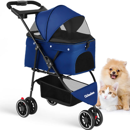 Portable Travel Foldable Dog Cat Carrier Strolling