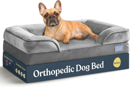 Comfortable, Breathable & Waterproof Orthopedic Dog Bed