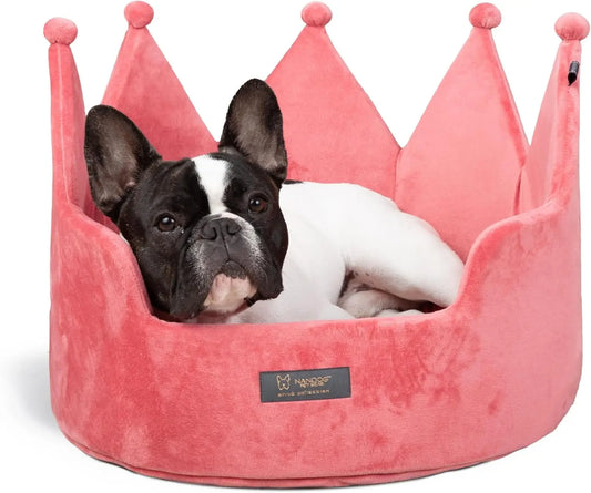 Cozy Crown Pet Bed for Small Pets