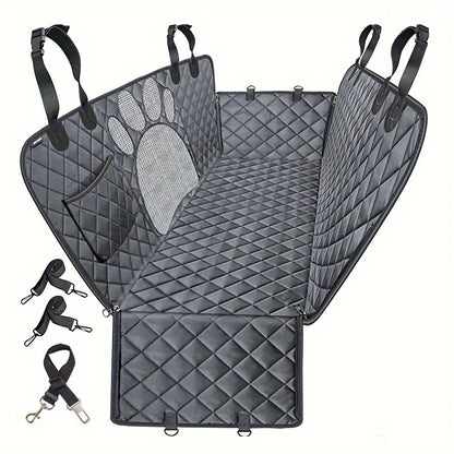 Heavy Duty Hammock Pet Rear Seat Cover