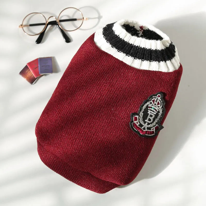 Preppy Style Pet Dog and Cat Clothing
