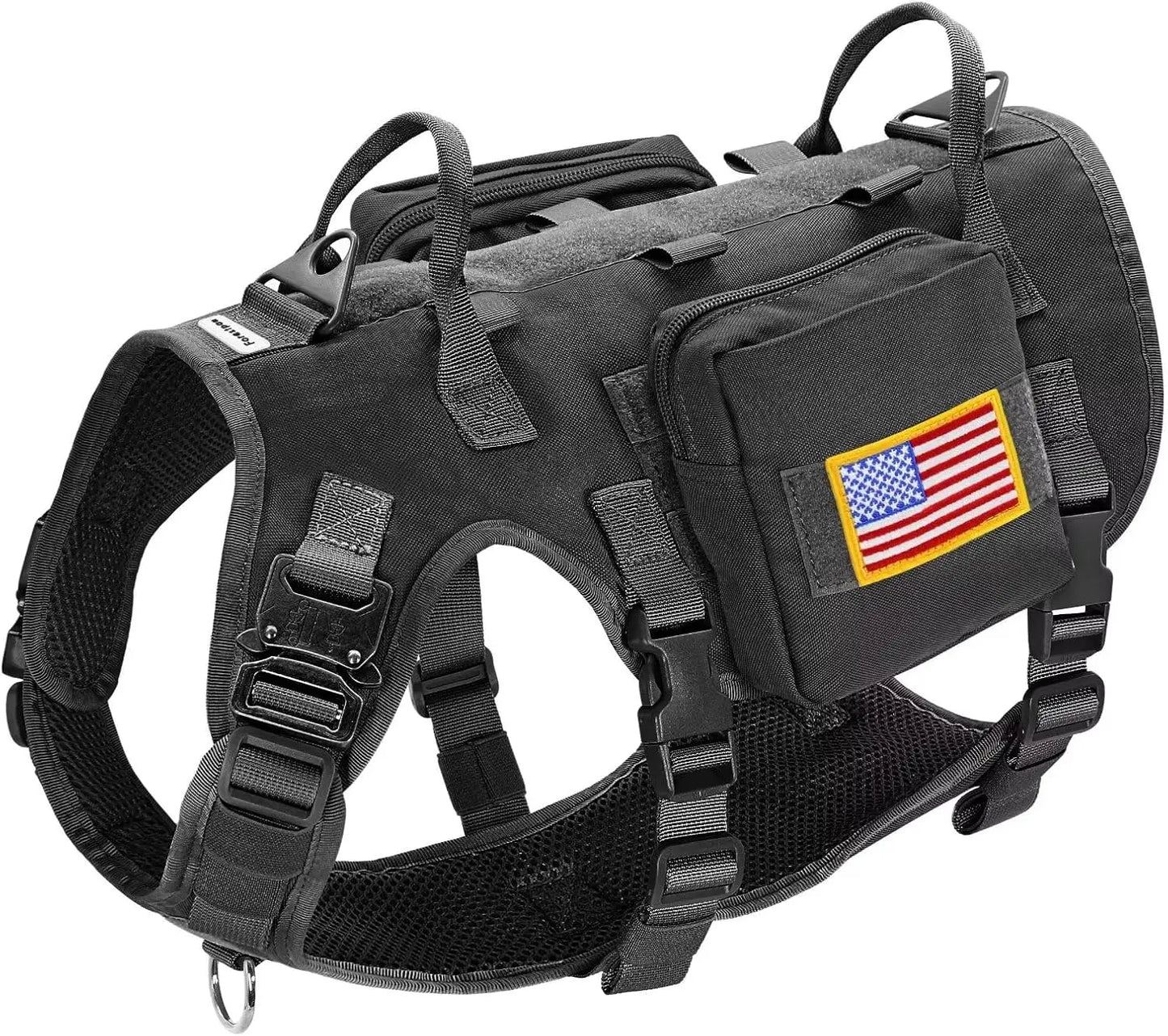 No-Pull Medium Tactical Dog Harness with Handle