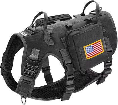 No-Pull Medium Tactical Dog Harness with Handle